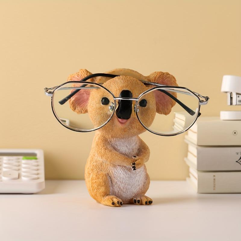 1 шт. коала орнамент держатель для очков смоляная статуэтка искусство ремесло кафе деко зимний рождественский новогодний декор аксессуары для дома