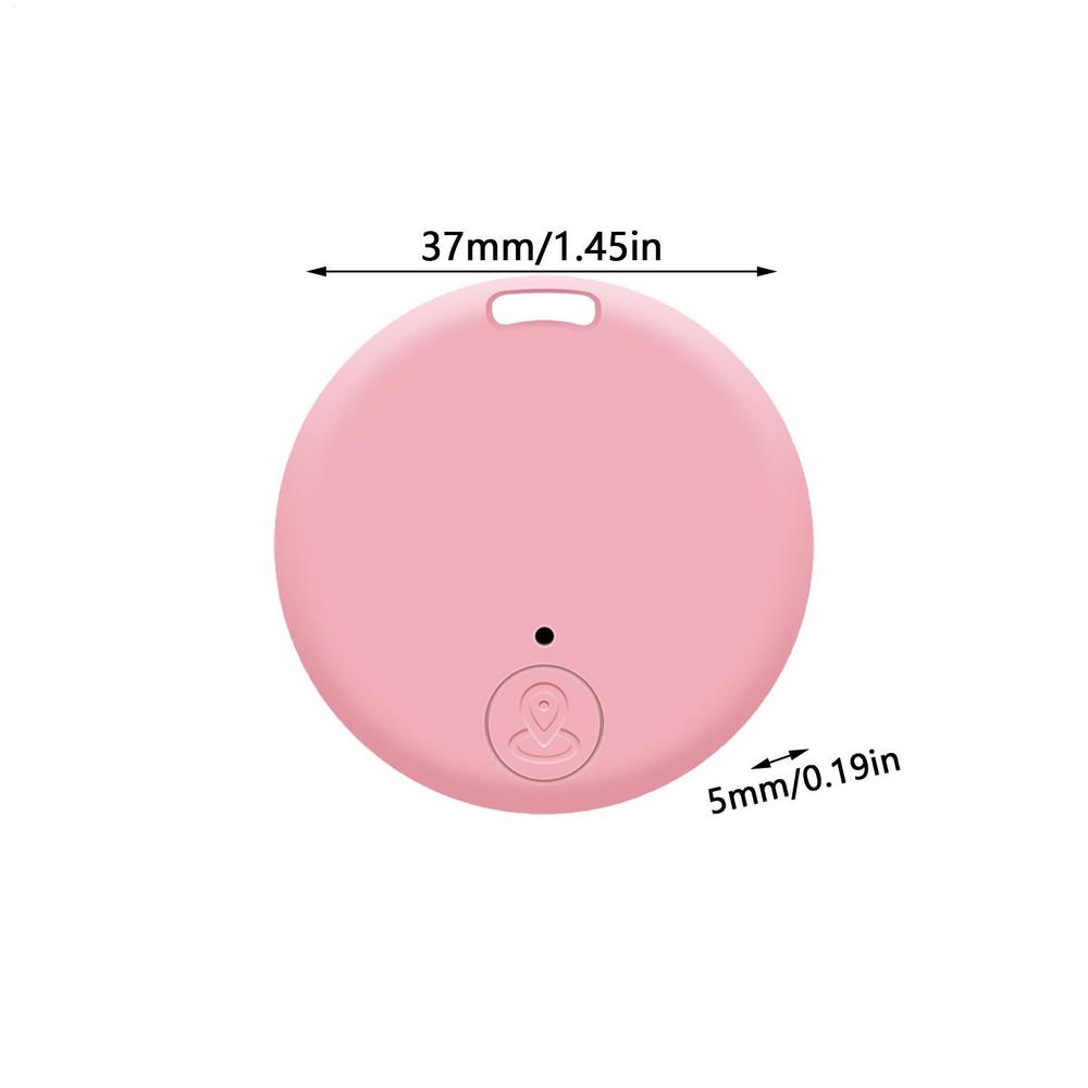 Мини GPS-локатор Противопотерянная сигнализация Кошелек Брелок Умная метка Bluetooth-совместимый трекер Брелок Трекер для собаки, питомца, ребенка Поиск ключей