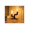 Table Lamp From Pipes, Industrial Minimalist Lamp, Gift Rustic