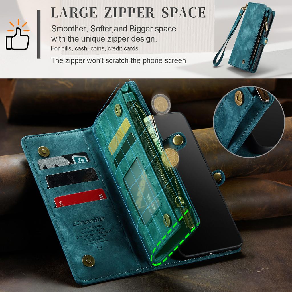 Suitable for iPhone 16 phone case, Apple 17 protective cover, Samsung S24 card slot phone case, multifunctional