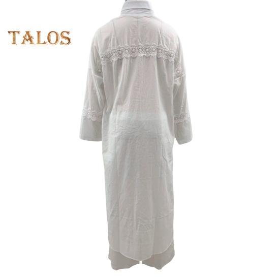 2 Pcs/Set Fall Spring Women Shirt Pants Set Long Sleeves Lapel Lace Cuff Button-down Irregular Hem Blouse Elastic Waist Trousers OL Commuting Sport