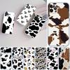 FM14 Cartoon Cow Soft Shell Transparent Phone Case for Motorola Moto G7 G8 G9 G84 G85 G73 G24 G15 Z2 Play Power Plus