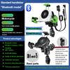 Newest Motorcycle Mobile Phone Wireless Charging Stand with Bluetooth Function, Shockproof, Anti-theft Mobile Phone Stand, Aluminum Alloy Material