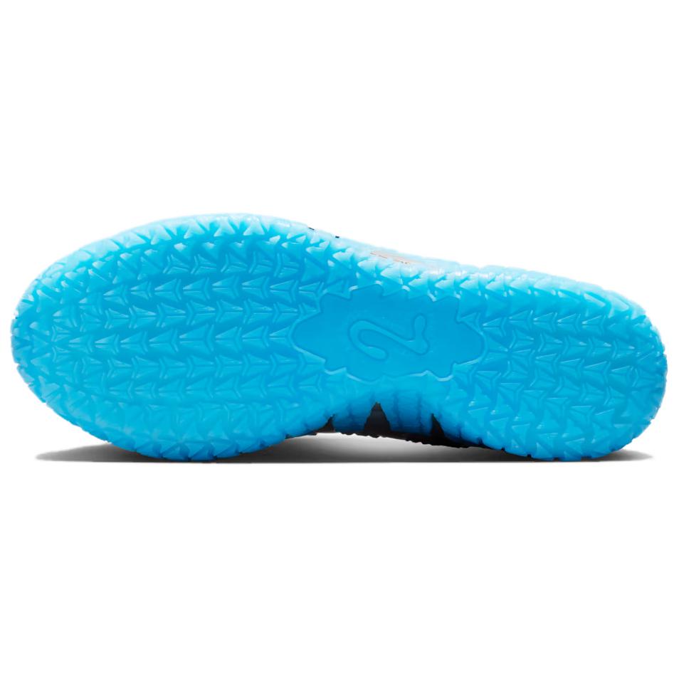 Парк Юрского периода x Nike Ja 3 Металлический серебристый Унисекс кроссовки Черно-бело-балтийско-синие IU7240-002