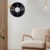 Vinyl Record Wall Clock High Accuracy Quiet Operation Battery Operated Music Room Decor Decoration Art Hanging Clock
