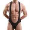 Alvar Backless Singlet Black - MenSexyWear - Singlet