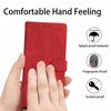 For Samsung Galaxy S24 FE Leather Case Solid Color Phone Wallet Cover