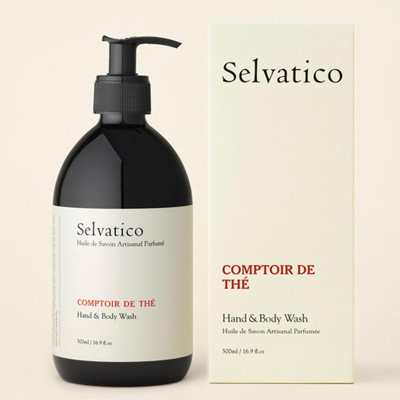 Selvatico Гель для рук и тела Парфюмированный Comptoir de The 500 мл
