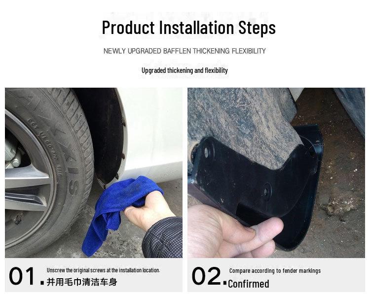 Mitsubishi Outlander 2015-2019 Cross-Border Fender Skin Mod для моделей 13-14