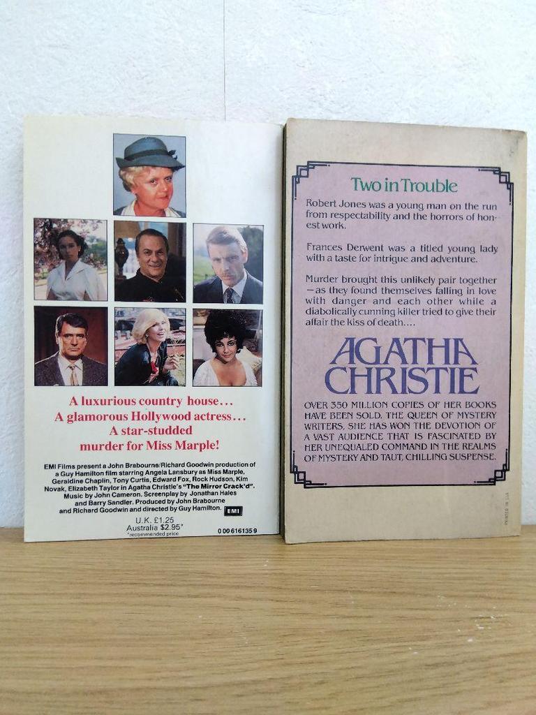 [USED] Agatha Christie Paperback 2-Book Set