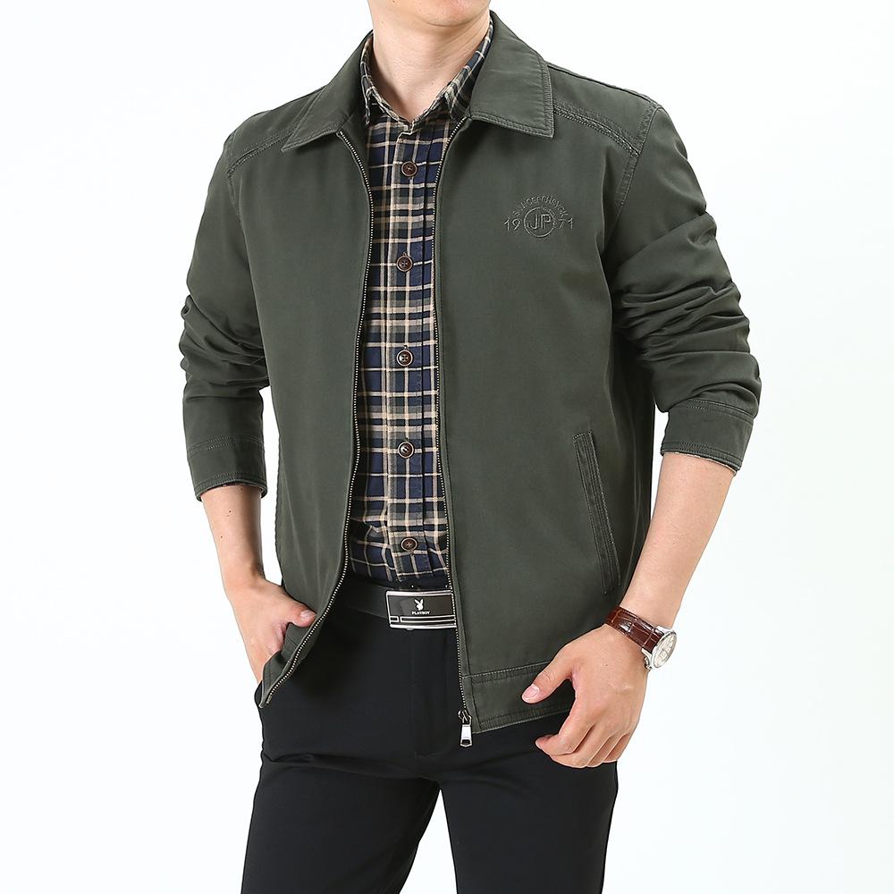 Весенне-осенняя новая мужская куртка, уличная повседневная молодежная мужская куртка, свободная куртка