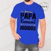 T Shirt for Men If Dad Can't Fix It We're Screwed Retro Spanish Father Papa Gift Men Motorcycle Clothing Casual Fashion T-shirt