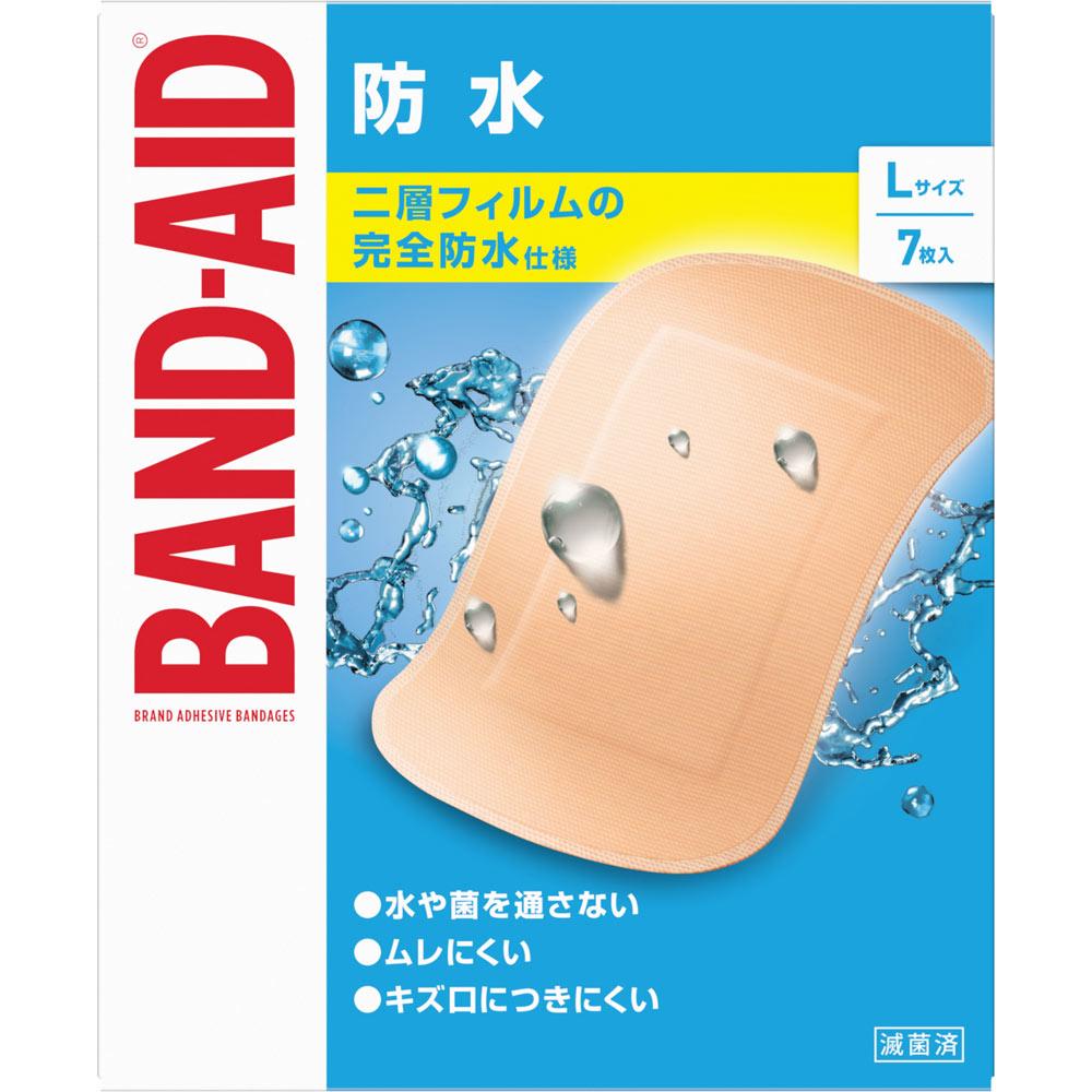 Пластырь JNTL Consumer Health Band-Aid Водонепроницаемый размер L 7 листов Пластырь первой помощи (стандартный тип) Средства первой помощи Двухслойная структура нового материала
