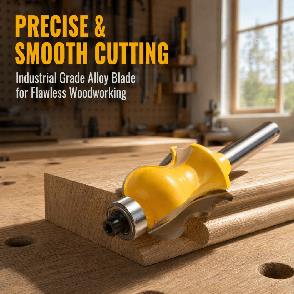 1/4Inch Shank Tongue And Groove Router Bit Slotting Milling Cutter Woodworking Milling