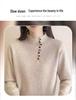 Plus Size Women's Sweater: Half High Neck, Ideal for Spring, Autumn, Winter – Versatile Knitted Layer for Belly Coverage