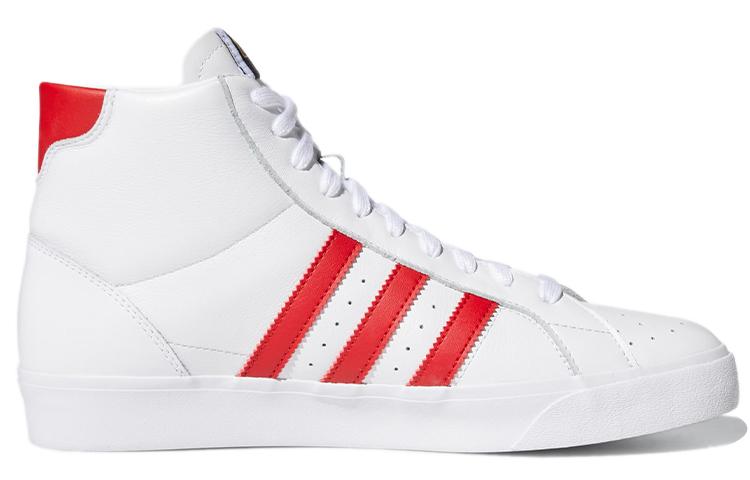 Men's Sneakers adidas Basket Profi Cloud White Scarlet Cloud White / Scarlet / Gold Metallic