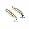 mm Plug Male to Female 2.5 mm to 3.5 mm Audio Connector Audio Plug Audio Adapter Earphone Amplifier