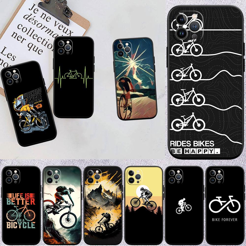 LO28 Cycling Bicycle Soft Shell Phone Case for Xiaomi Xiaomi Poco M4 M5 M6 M7 X3 X6 X7 F8 Ultra Pro GT NFC