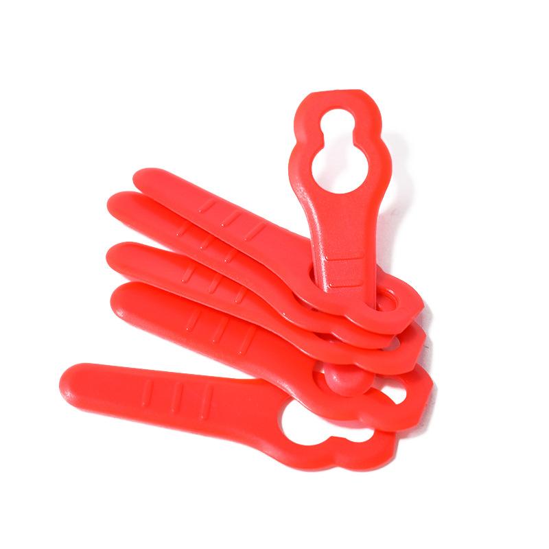 L70 small wide body lawn mower plastic blade garden lawn mower lawn mowing accessories aperture 12 * 7mm