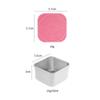 With Silicone Lids Salad Box Leakproof Food Storage Box Portable Sauce Cup
