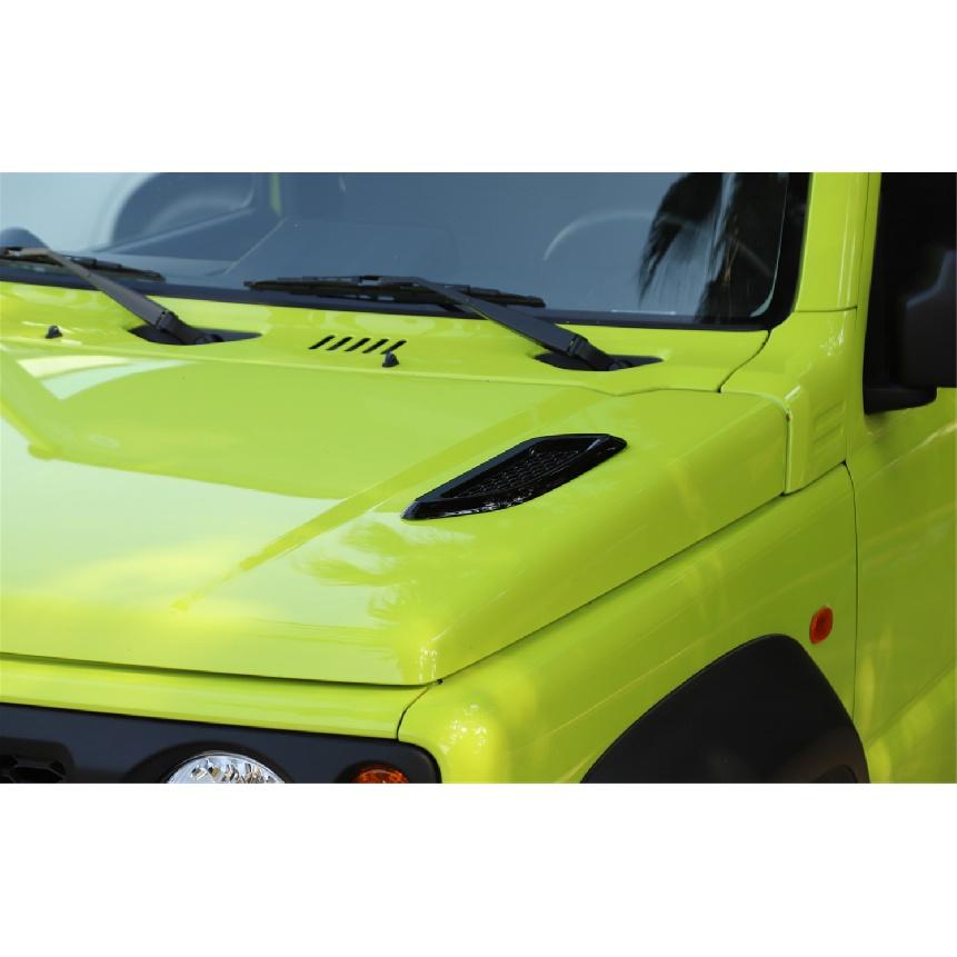 Передний капот автомобиля, вентиляционное отверстие, декоративная наклейка для Suzuki Jimny JB64 JB74 2022 2023, внешний вид