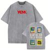 Band Morat Yem Music Album Washed Vintage T Shirts Men Women Harajuku Gothic High Street T-shirt Casual Cotton Oversized T Shirt