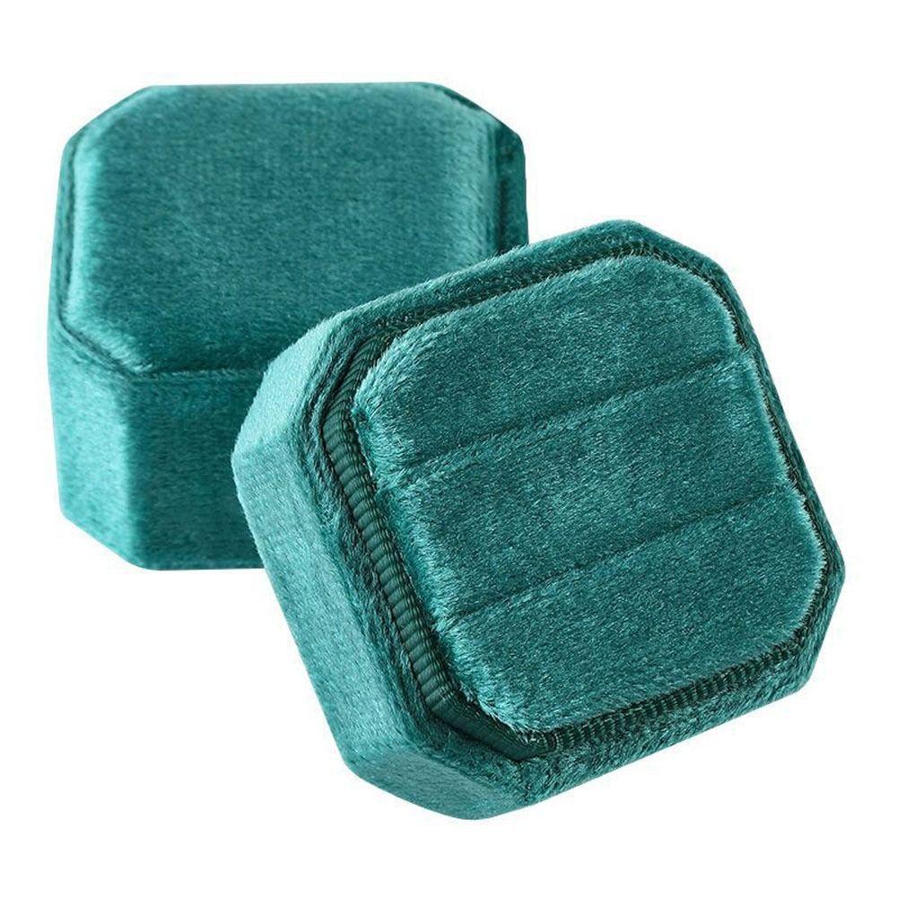 Velvet Jewelry Box Octagon Square Ring Display Box New Packing Box Wedding