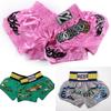 Thai Boxing Shorts Bjj Kickboxing Muay Thai Kids Boxer Shorts for Boy MMA Girl Fight Grappling Trousers Men Boxing Short Pant