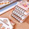 Creative Funny Capybara Hollow Coil Notebook Portable Mini Paper Memo Pad Diary Journal Book Students Stationery School Supplies