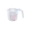 Plastic Transparent Graduated Measures Cup Household Kitchen Baking Measuring Tool Set Handle Design Cups Baking Cold Water Kettle Beaker