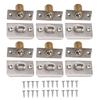 6pcs Stainless Steel Adjustable Ball Catch Silver Closet Ball Latch Door Ball Catch  Interior Doors