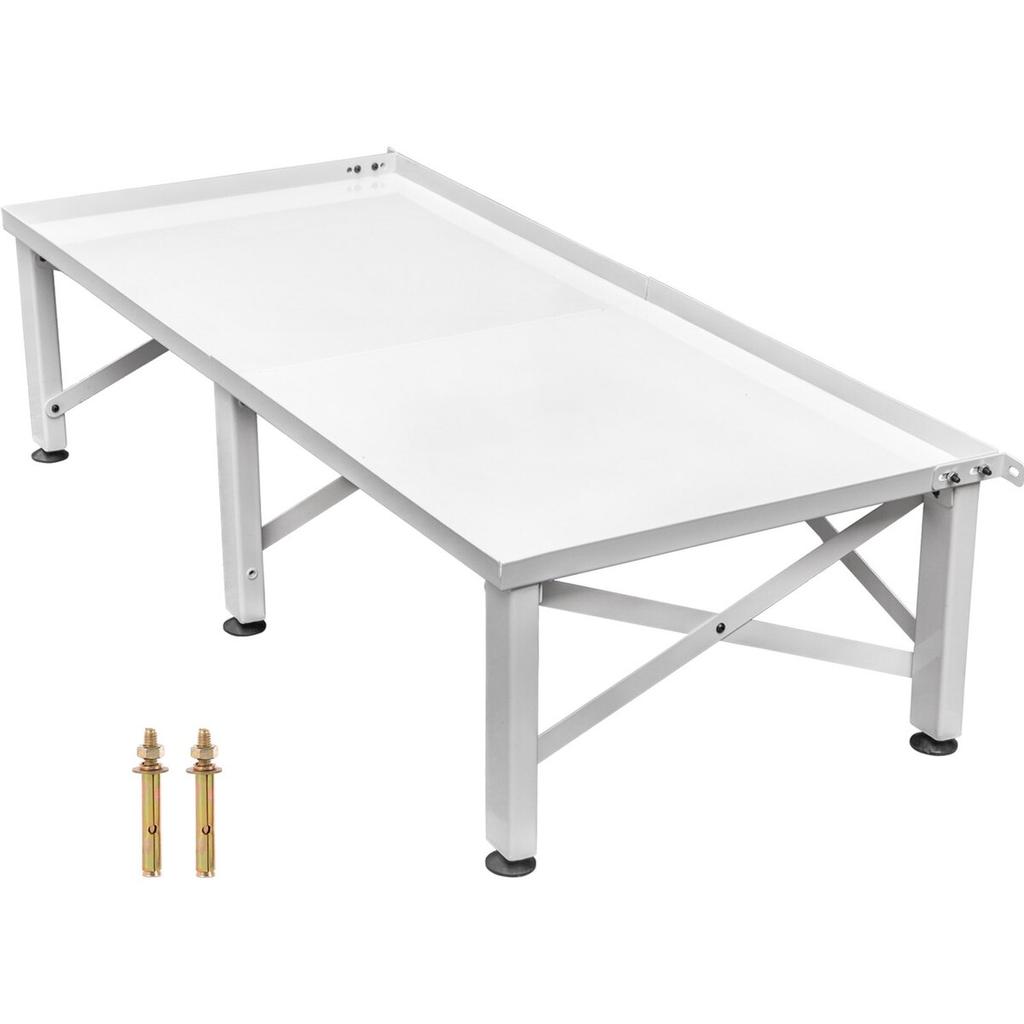 Laundry Pedestal 48.8 x 21.6 Inch Width Universal Laundry Pedestal 11.8" Inch Height Laundry Pedestal Universal with Height-adjustable Feet for