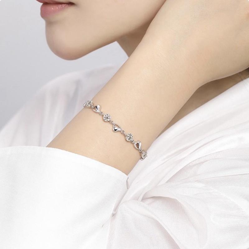 Bracelet Women's Valentine's Day Gift for Girlfriend Ocean Heart Bracelet Women's Jewelry Gift