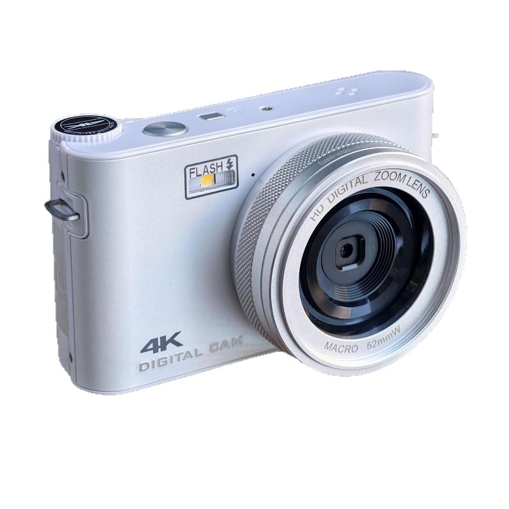 4K Touchscreen HD Digital Camera with MP3 Player & CCD for Students/Parties