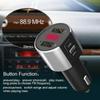 FM-передатчик Bluetooth, аудио Aux модулятор, двойной USB, быстрое автомобильное зарядное устройство, автомобильный комплект громкой связи с Bluetooth, автомобильный радиоприемник, MP3-плеер