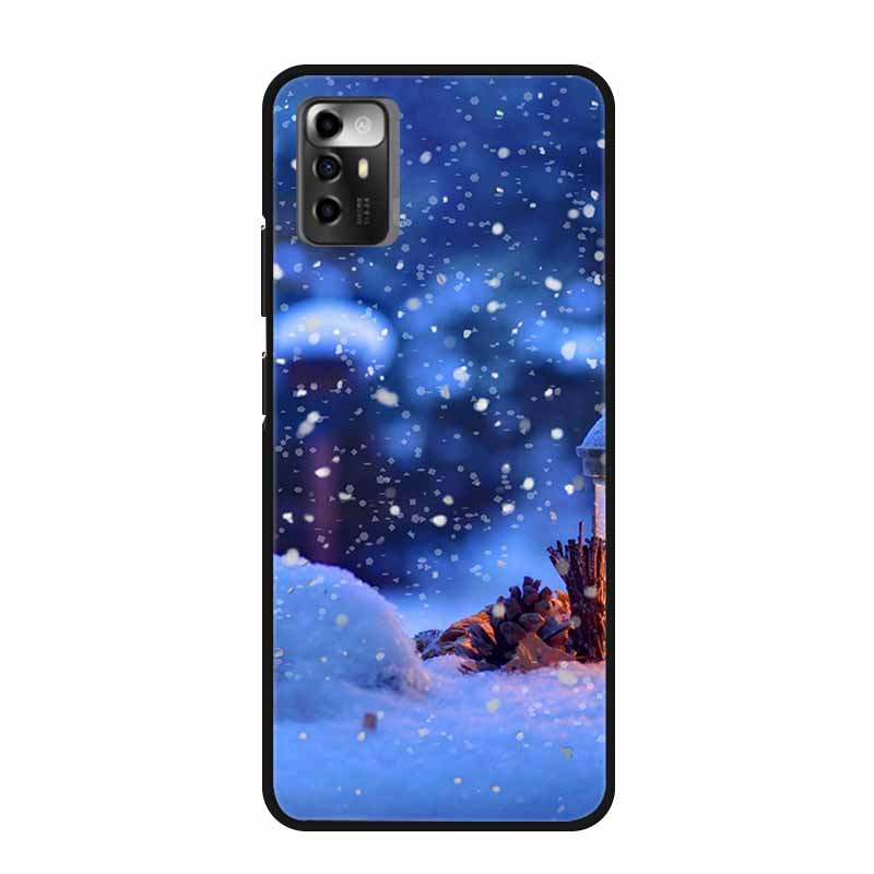 TPU Back Cover For ZTE Blade A72 5G Silicone Soft Case for ZTE A72 5G A 72 7540N New Funda Merry Christmas Coque Shield
