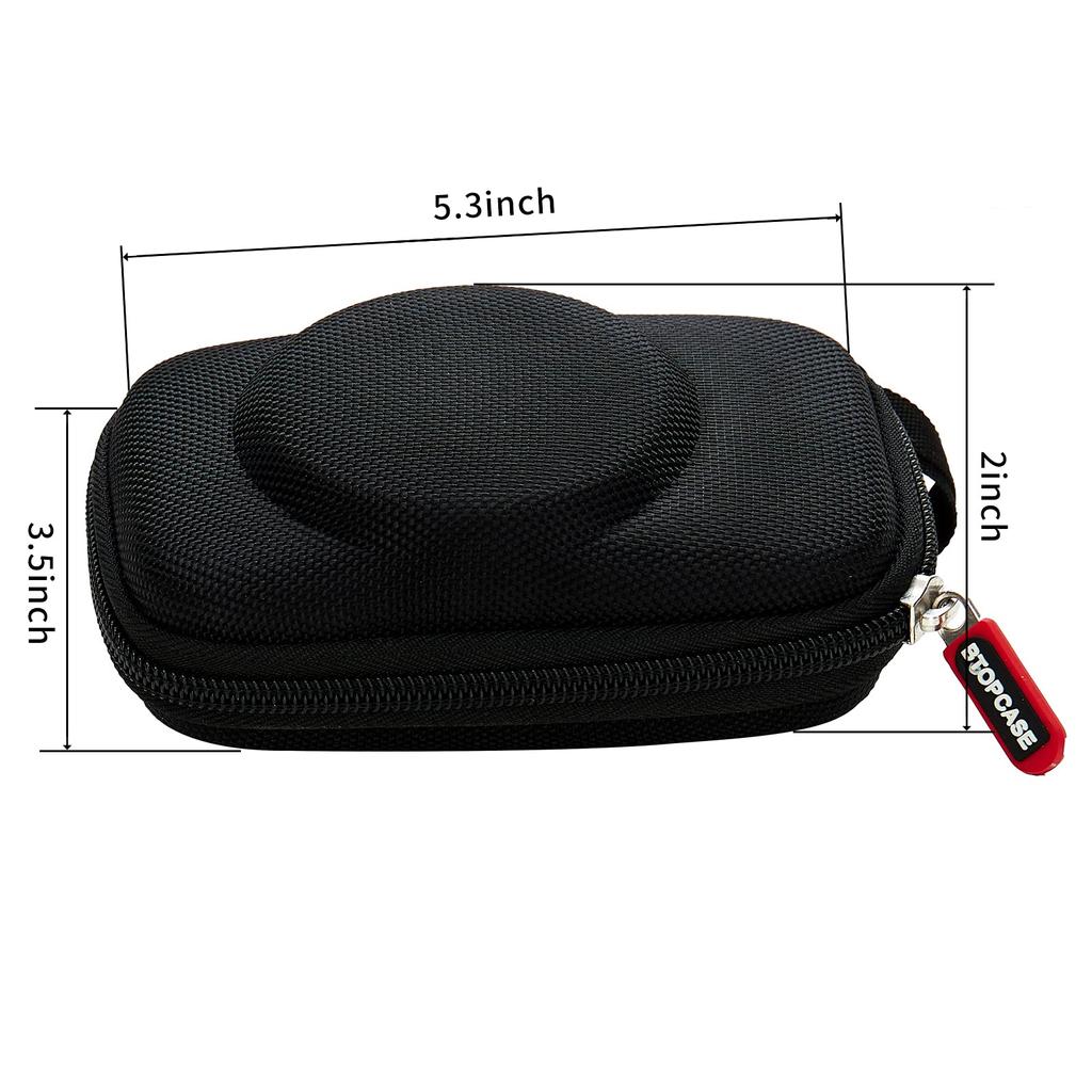 NC Carry Protective Storage Case for Sony RX100 II III IV V VA VI VII Canon PowerShot SX740 HS SX730 HS SX720 HS G7X Mark II III Digital Camera Black