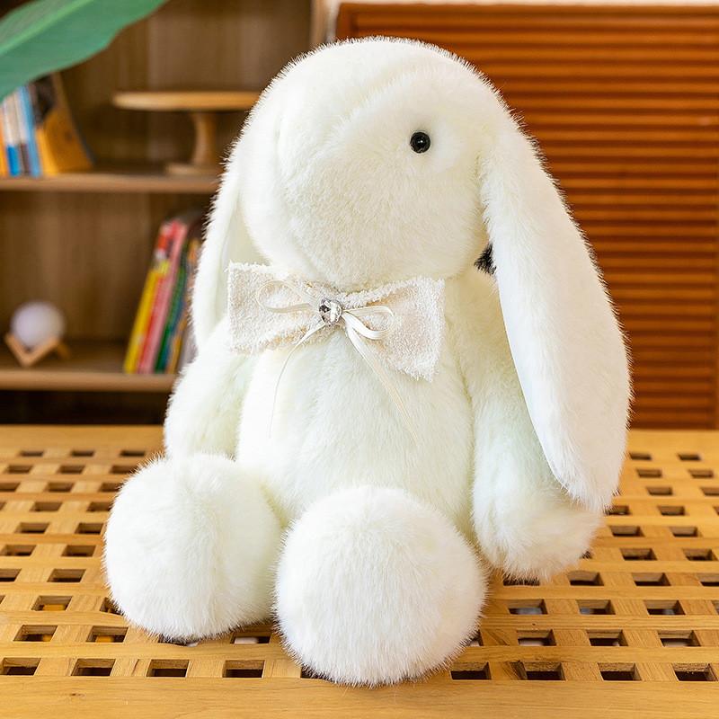 Adorable Soft Plush Rabbit Toy Floppy Eared Doll For Kids Lovely Comforting Companion