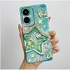 Чехол для Tecno Camon 19 Pro Стильный Цветок Полное Покрытие Задняя Крышка Мягкий Силикон Для Tecno Camon19 19Pro CI6n CI8n Чехол для Телефона