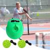 Портативный тренажер для пиклбола, мяч с отскоком и веревкой, стабильный, прочный, легкий, тренировочное устройство для пиклбола, тренировочный инструмент