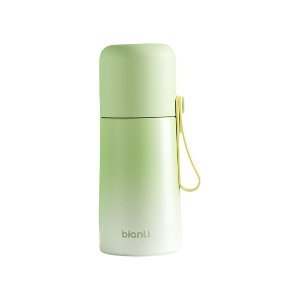 Creative Gradient Design Thermos Cup Leak-Proof High Appearance Insulated Cup Stainless Steel Double Lid Cup Daily Use