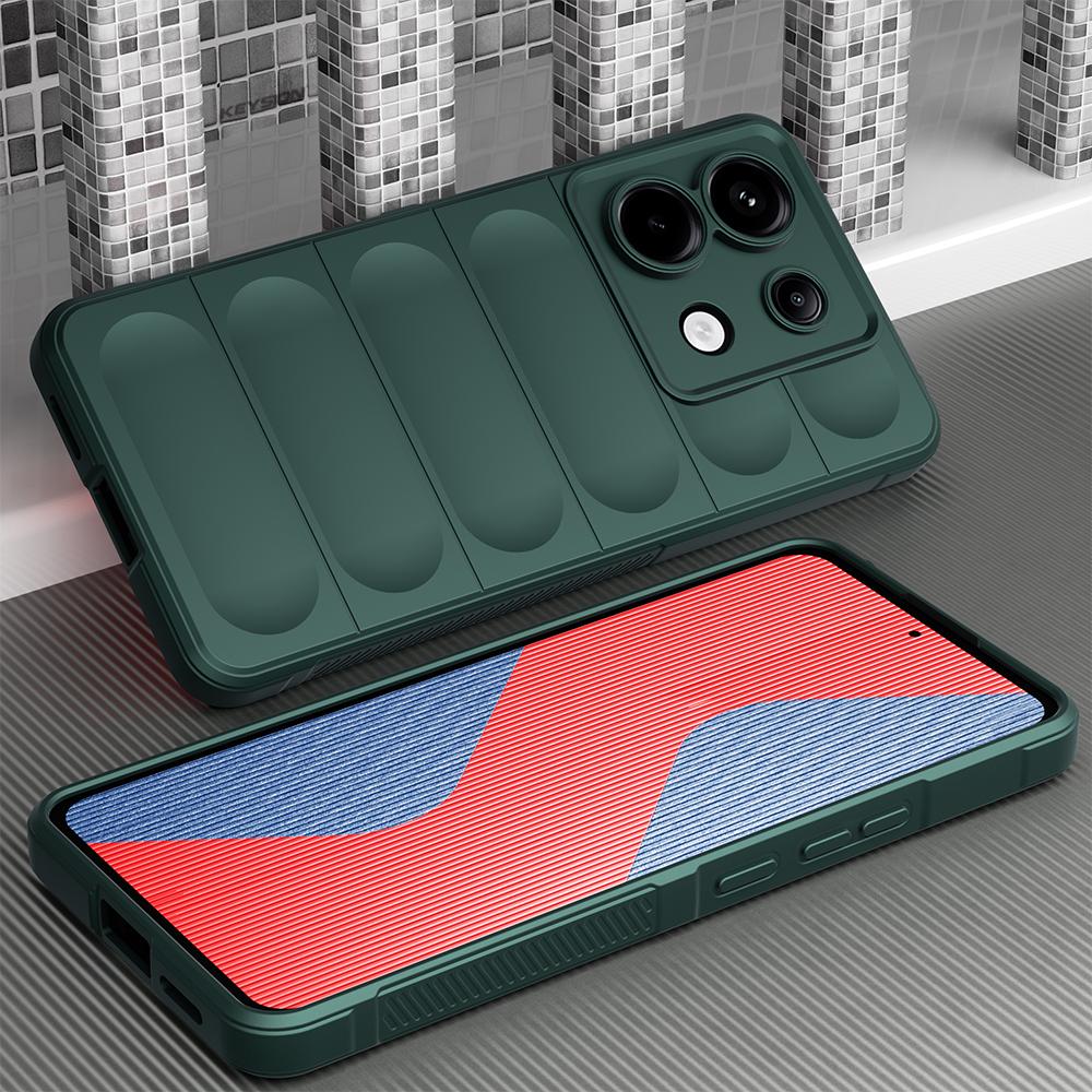 KEYSION Противоударный чехол для Redmi Note 13 Pro 5G 12 Pro + 5G, противоскользящий мягкий силиконовый чехол для телефона Xiaomi POCO X6 Pro X5 Pro 5G