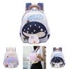 Letters Cartoon Mushroom Pattern Toddler Friendly Lightweight School Backpack For Early Education