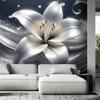 Wallpaper Nature Silver Flower