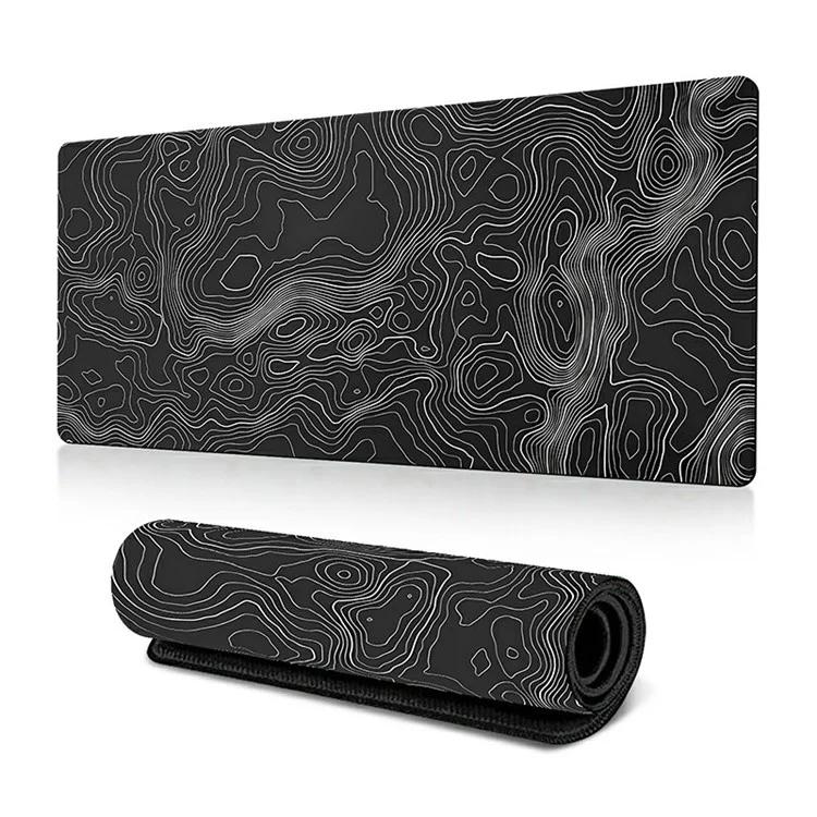 400*900*3 мм абстрактный узор большой коврик для мыши термотрансферная печать настольный коврик