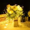 7м/12м/22м/32м солнечные фонари уличные водонепроницаемые солнечные светодиодные гирлянды с 8 режимами мерцания огней для садовой вечеринки свадебного декора