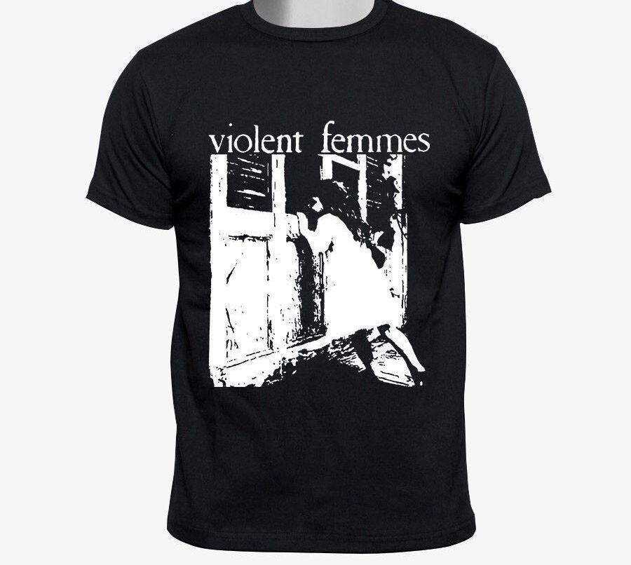 Vintage Violent Femmes Band Heavy Cotton Black S-4XL Unisex Shirt BL192