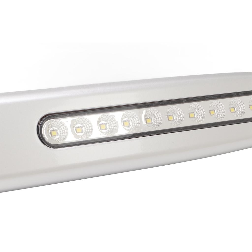 RV Light Bar 20 LEDs Porch Awning Lights 12V Waterproof Exterior Utility Lights for Yachts Campers