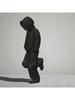 Black and white faceless thinker model decoration, entrance computer desktop abstract virtual human decoration