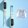 New Cartoon LED Waterproof Sports Watch: Cute Anime Design for Students